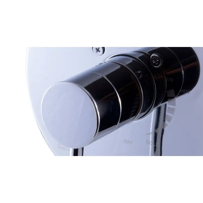 ALFI brand AB1601 Pressure Balanced Round Shower Mixer