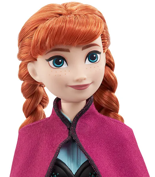 Disney Frozen Anna Fashion Doll and Accessory Toy Inspired by the Movie