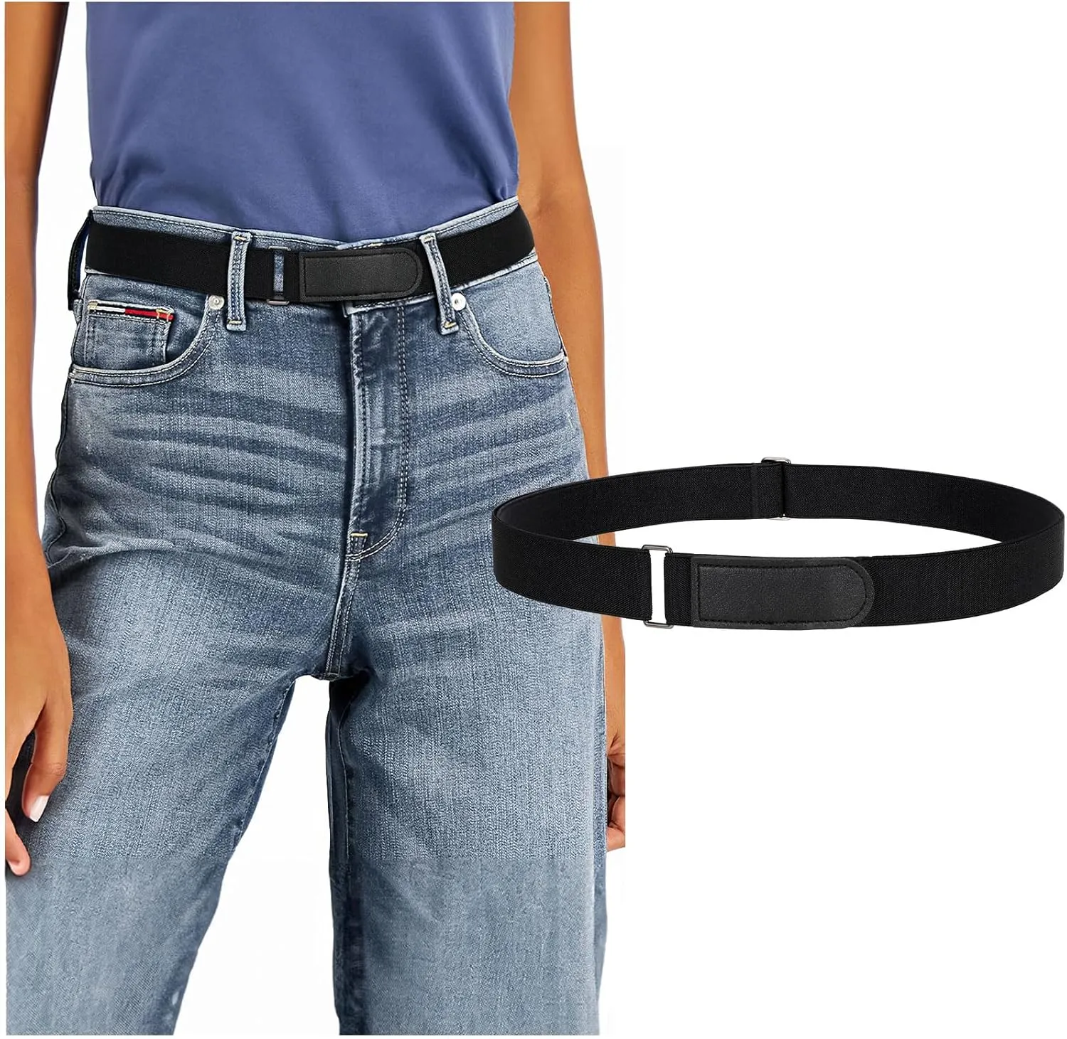 JASGOOD Crop Top Tuck Waist Band Adjustable Band Tucking Sweaters Shirts Elastic Stretch Belts for Women Change Style of Tops
