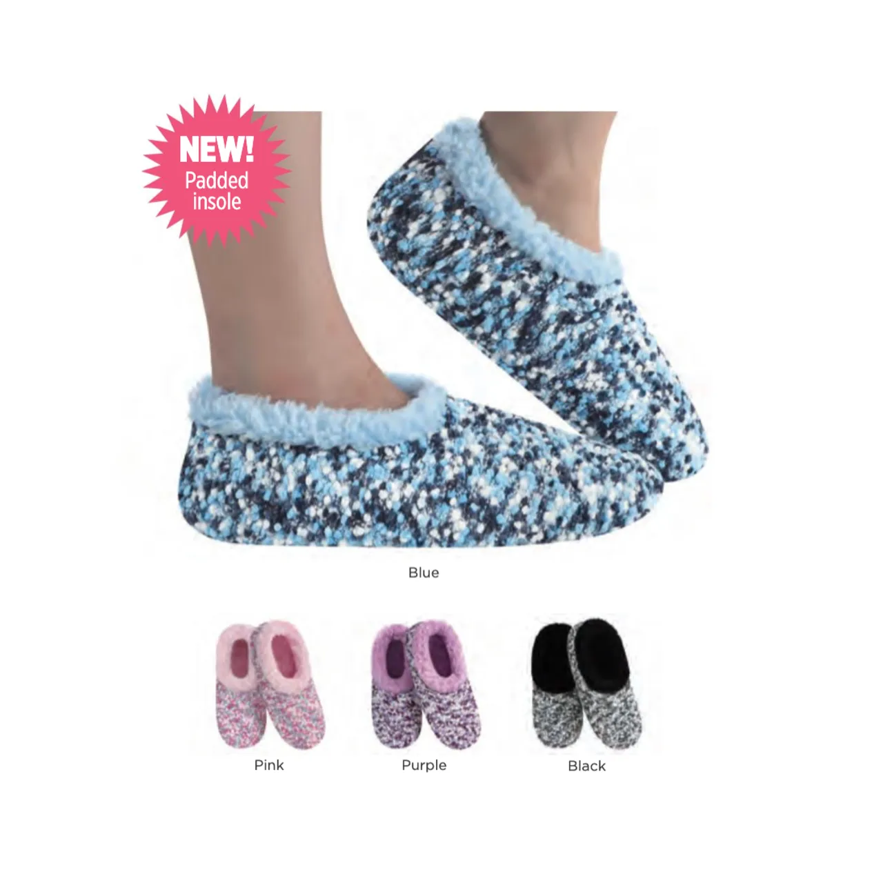 Popcorn Plush Snoozies - Womens