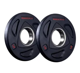 Rubber Tri-Grip Olympic Weight Plates - Clearance