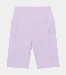 Shayla Biker Shorts Womens Shorts (Purple)